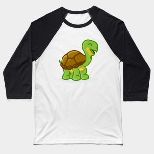 Cute Turtle Baseball T-Shirt